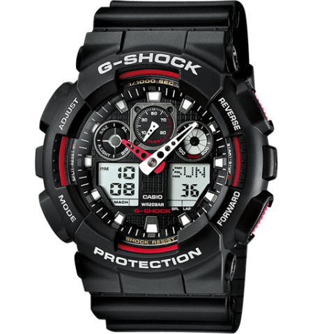 CASIO G-SHOCK  GA-100-1A4ER