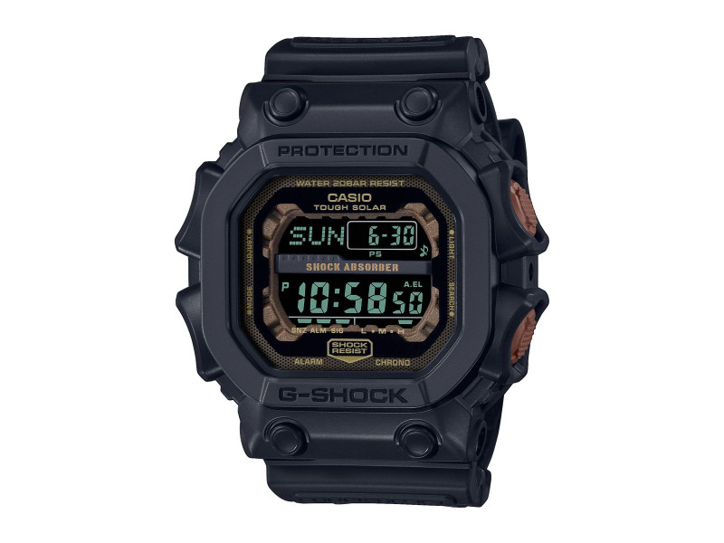 CASIO G-SHOCK BLACK & RUST COLOUR SOLAR GX-56RC-1ER