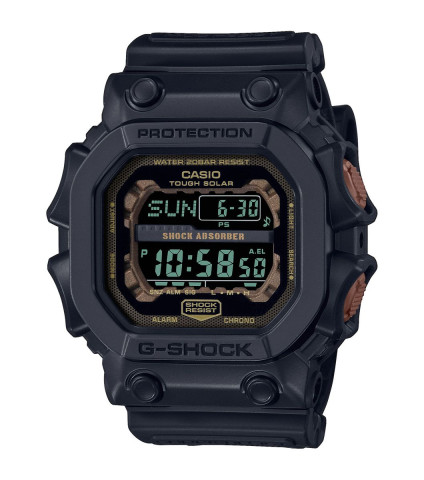 CASIO G-SHOCK BLACK & RUST COLOUR SOLAR GX-56RC-1ER