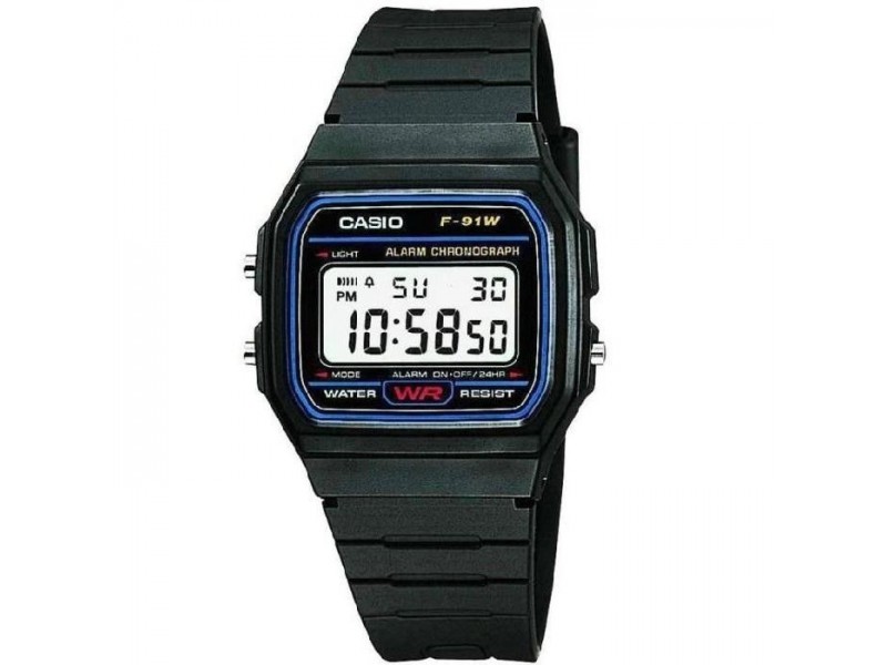 CASIO COLLECTION  F-91W-1YEG