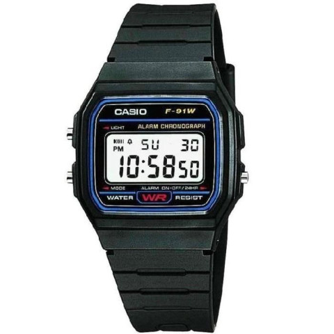 CASIO COLLECTION  F-91W-1YEG